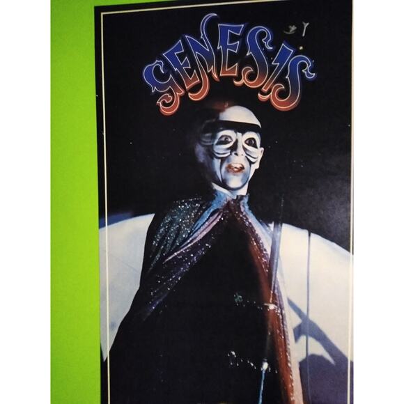 GENESIS Vintage Rock Music Poster Peter Gabriel 50 Years Old The Rocking 1970's - Picture 2 of 6